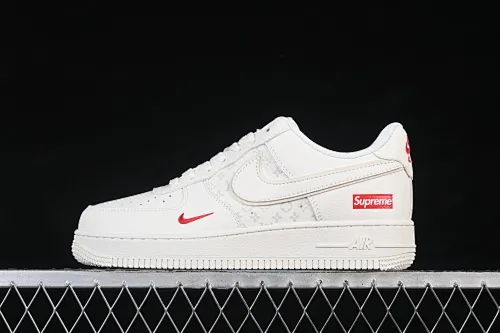 All categories Nk Air Force 1 Air Force series Nk Air Force 1 Low Air Force low-top Nike Air Force 1'07 Low joint model pure white Air Force 1 low-top casual sneakers MM3399-815
